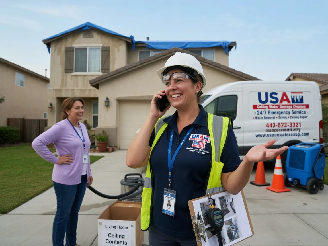 Ceiling Water Damage Restoration Papillion, NE FAQs